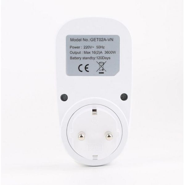 universal EU Plug Digital Display Energy Saving Programmable Electronic Socket Timer Setting of Clock/ On/ Off Time