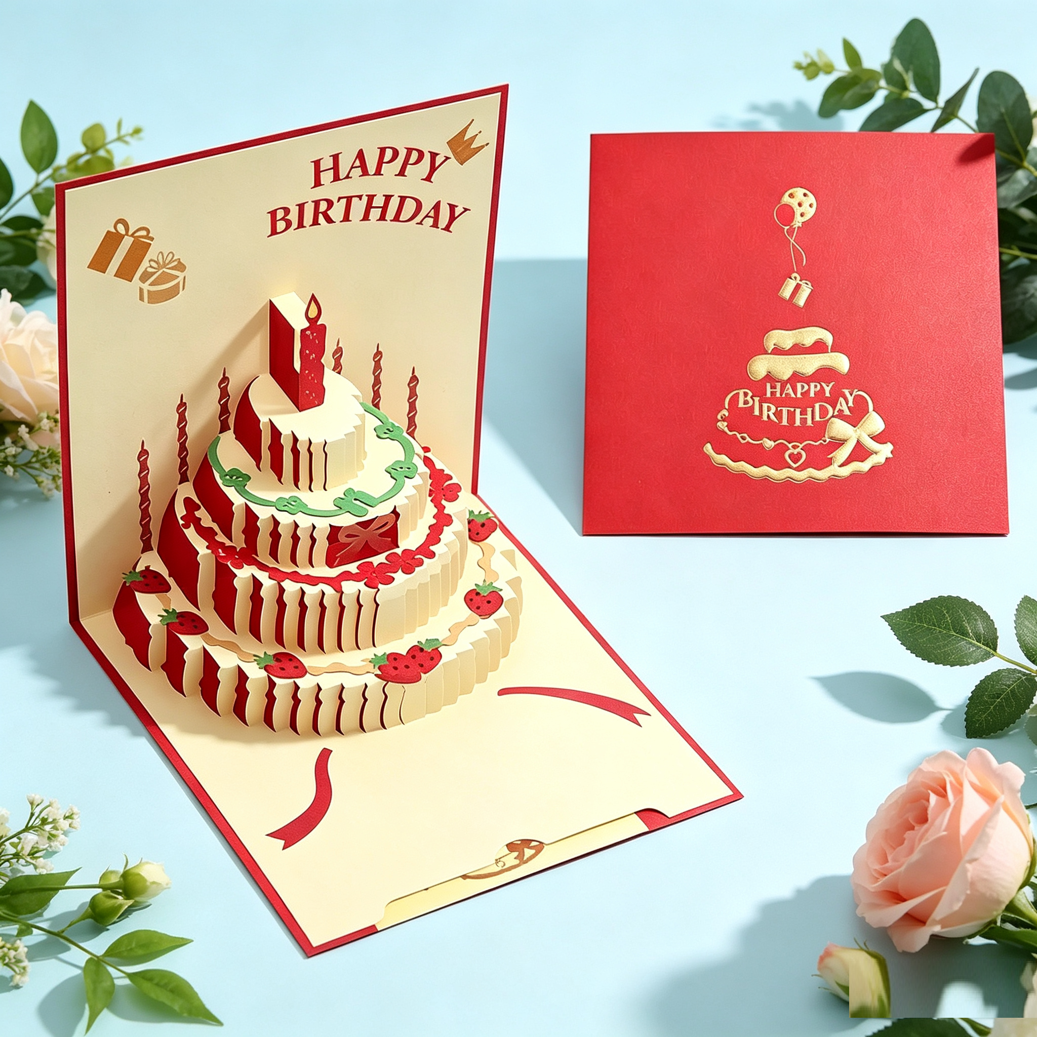 Innovative Greeting Card Business Event Invitation Seasonal Printed for Event Invitation, Seasonal Wish