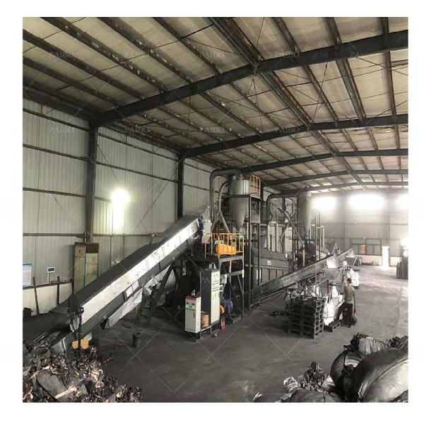 Máquina de reciclagem de painéis compostos de alumínio para reciclagem de baterias de alta taxa de recuperação