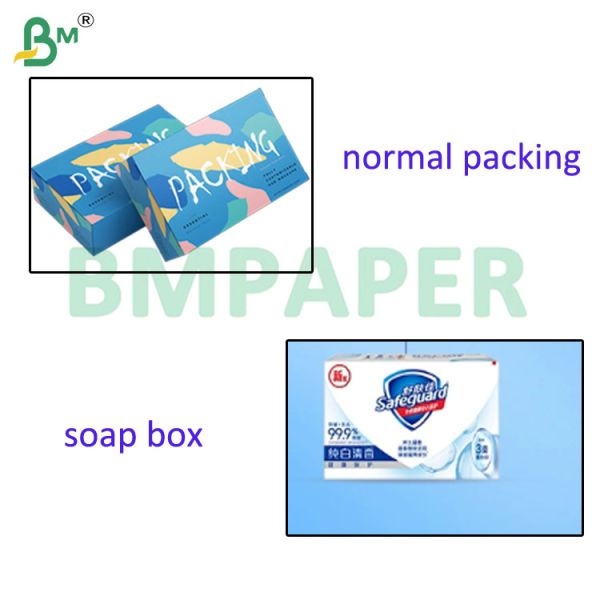 230gram 250gram Anti Mould Coated Duplex Board For Soap Package 700 -900mm