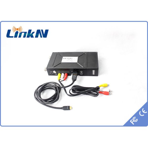 Передатчик PSK HDMI Manpack портативный AES256 COFDM цифров видео- & задержка AES256 CVBS H.264 низкое шифрование