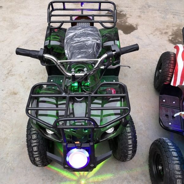 Adjustable Time Battery ATV Quad Bike , 4 Wheels Children'S Bumper Cars