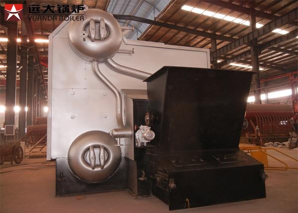 Industrial Water Tube Wood Fired Boiler Corrugated 14 Bar Capacity 4 Tons