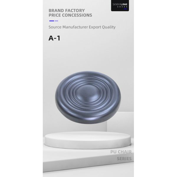 Лифтовый стул из кожаной губки PU Аксессуары для салона красоты Круглый барный стул