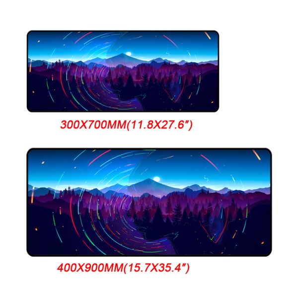 Customizable Thickness 2/3/4/5/6mm Waterproof Fabric Desktop Extended Gaming Mat