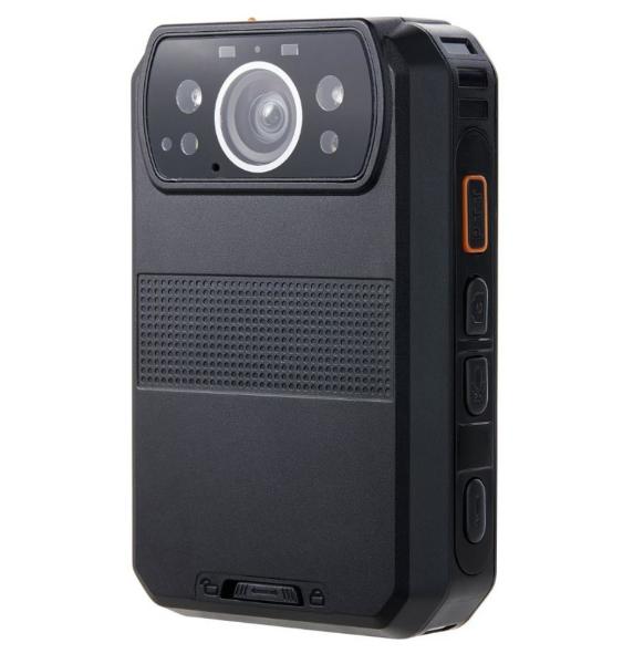WIFI 4G Face Recognition GPS Body Camera 64GB SOS Alarm Streaming Body Cam