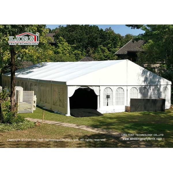 Liri Aluminum Tent With 850g/Sqm Pvc Cover For 300 People Outdoor Party