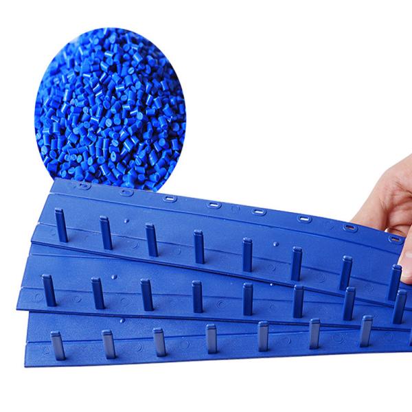 Blue And Black 3mm 5mm 7.5mm 10 Holes Plastic Binding Clip