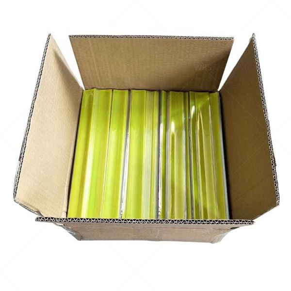 Adjustable Fluorescent Sports Slap-Wrap Ankle Band Reflective PVC and Steel Sheet Slap Wrist Strips