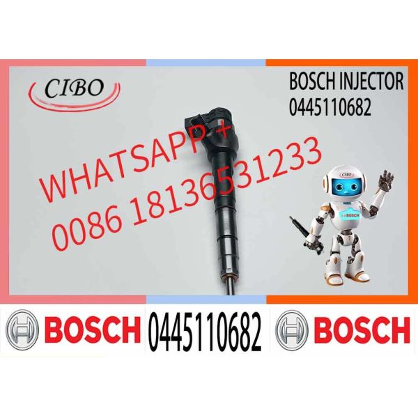 High Quality New 0445110682 Common Rail Injector Nozzle Professional Service Diesel Compatible for Fiat Jeep Renegade 2.0 Jeep