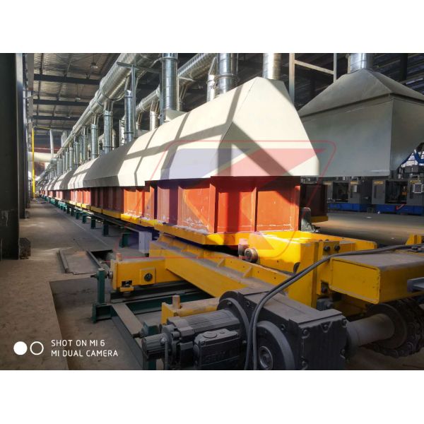 Shell Moulding Line for Casting Production with Low Sand Consumption Less Dust Pollution and Better Surface Finish