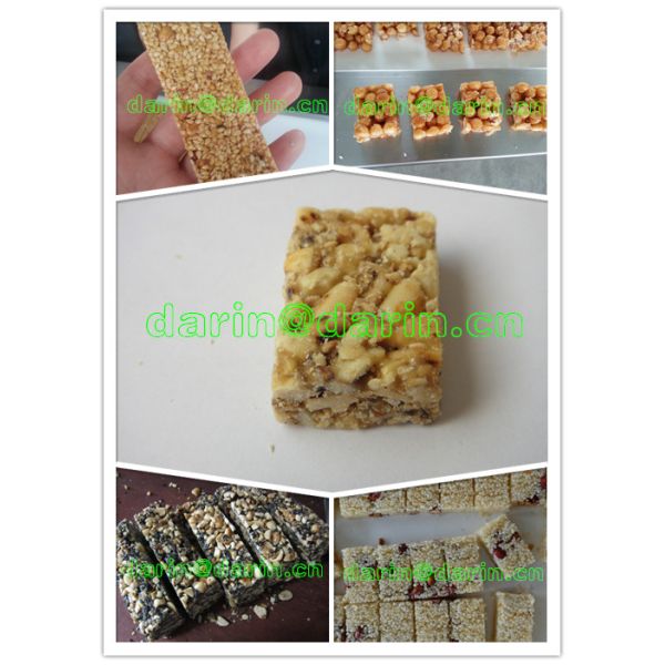 Máquina automática do fabricante do petisco de barra dos doces do arroz/arroz/linha de produção