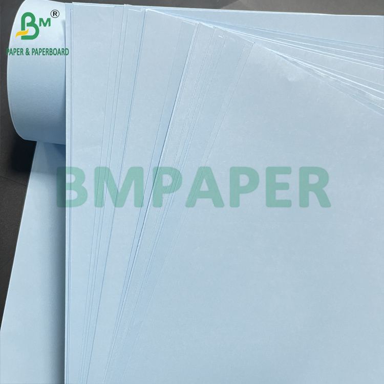 Good CAD Printing Drawing 20lb Tinted Blue Bond Paper Roll 24 Хороший CAD печатный рисунок 20 фунтов окрашенный синий бумажный рулон 24