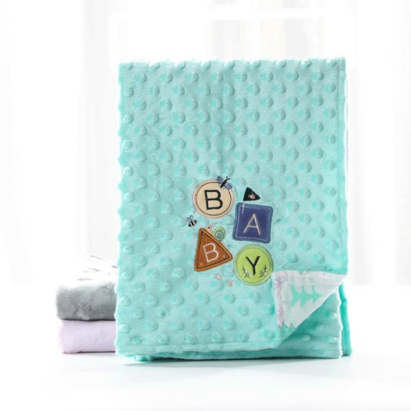 30x40 2 Ply Double Blanket Minky Breathable Summer Cotton Blankets