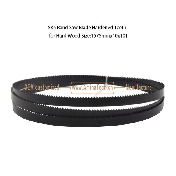 SK5 Band Saw BladeHardened Teeth for Hard Wood Size:1575mmx10x10T