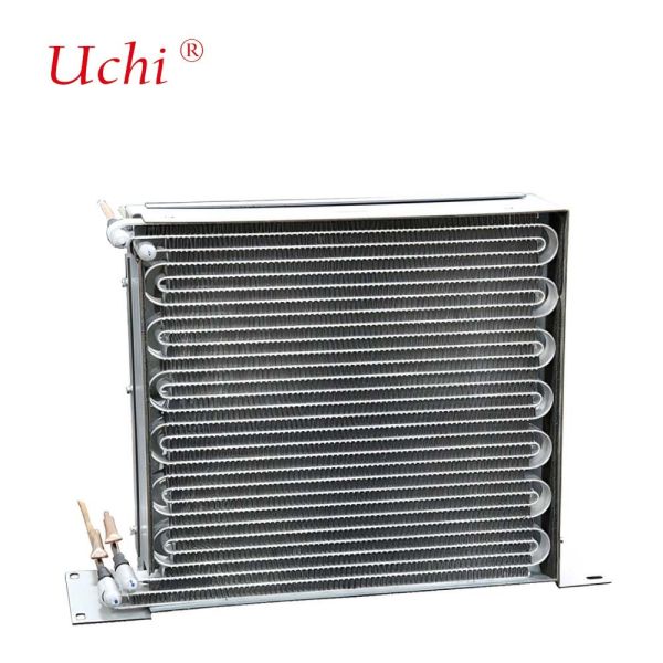 Aluminum Finned Microchannel Heat Exchanger MLCP Micro Refrigeration Evaporator