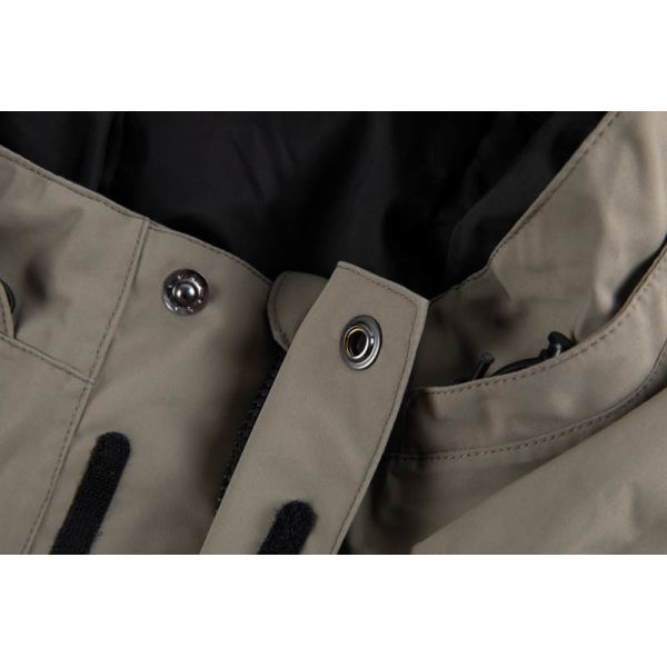 Waterproof Windproof Ski Jacket with Snow Skirt for All-Mountain Winter Sports