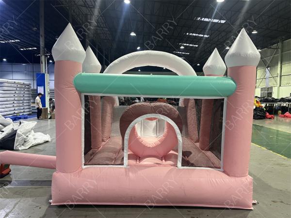 Party Customized Inflatable Bouncing Castle Inflatable Bouncer Jumping Castle Kids Girl Princess Carriage Combo With Slide
