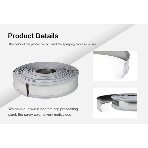 Гибкая загоренная резиновая крышка отделки письма канала 3d