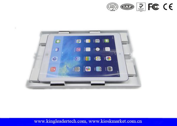 O revestimento do pó de Vesa Lockable Ipad Kiosk Stand laminou o aço