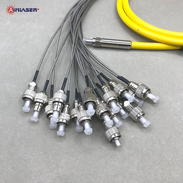 SM / MM / PM Multi-Core Armored Fiber Optic Patch Cord Branch Jumper with FC/PC FC/APC SMA905 Connectors