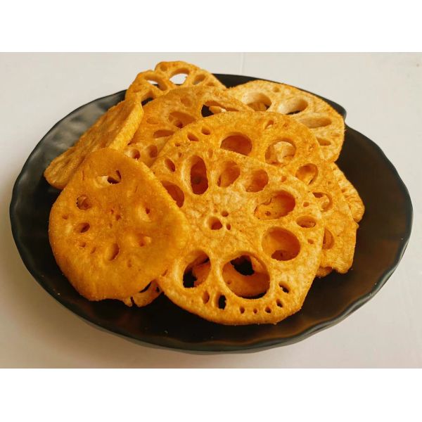 Вкус раков высушил закуски корня лотоса овощей плодов пряные