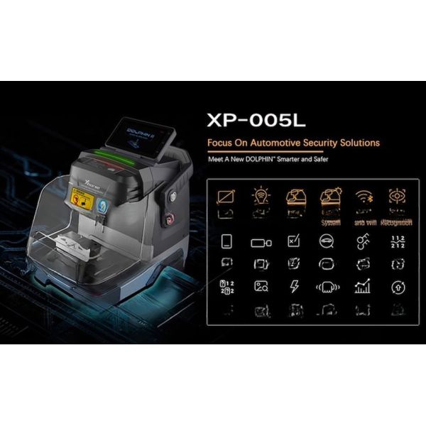 Powerful XP005L Dolphin II Xhorse XP-005L Adjustable Touch Screen Key Cutting Machine