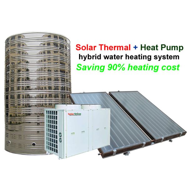 Durable Hybrid Water Heater R407C / R410A Refrigerant CE Certification