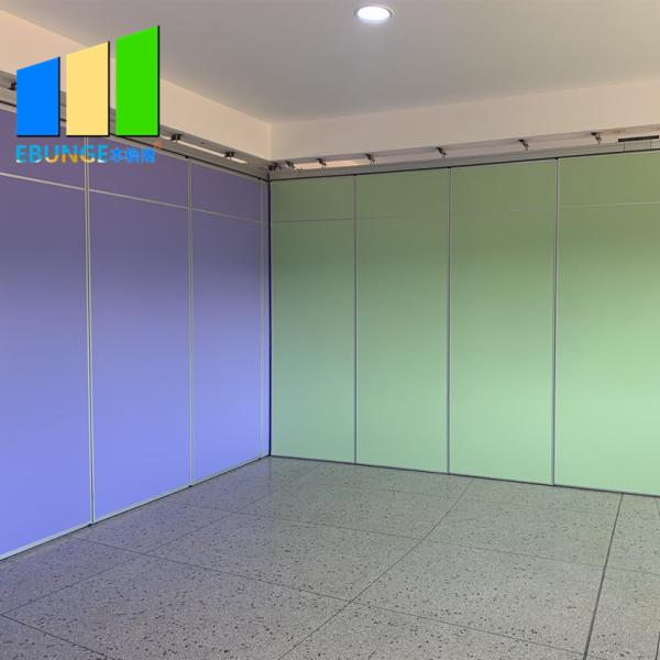 Divisor de sala de alumínio sadio da porta deslizante de parede de separações da prova para a sala de aula