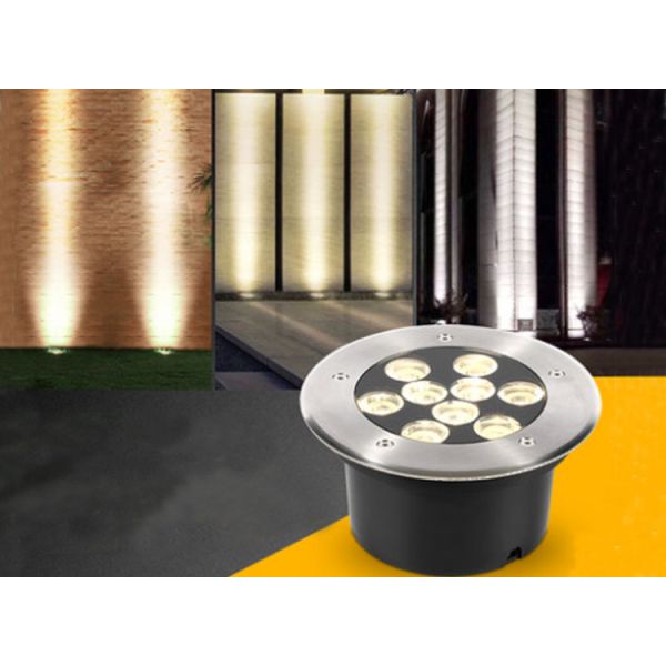 LED light embedded underground light outdoor waterproof multicolor spot light outdoor square villa pillar lights