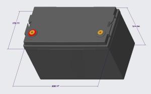 36V 40AH Lithium Marine Batteries Saltwater Tolerance Deep Cycle Lithium Ion