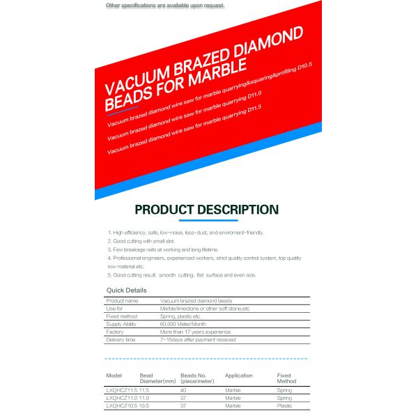 11.0мм Бриллиантовые бусы Мраморные добывающие проволоки Кредитные принадлежности Камень Бриллиантовые сухие резки Синтерированные бусы