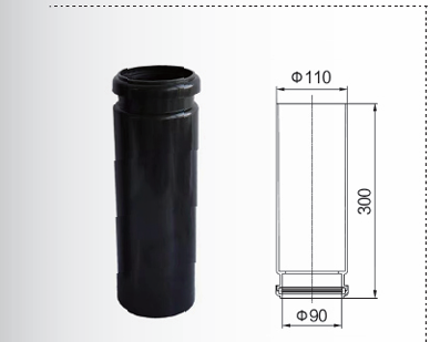 Hidden Water Tank Accessory, The Sewage Elbow Pipe Was Straightened And Then The D90 To 110 Pipe Was Changed For PVC Wall Drainage, And Then A 90 To 90 HPDE Pipe Was Used.