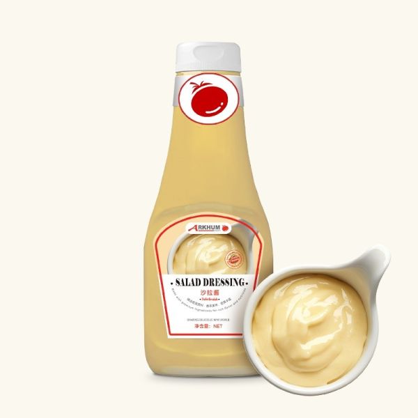 Tratamiento de superficie lisa Ensalada saludable Confección de PP Botella de 500 ml Capacidad