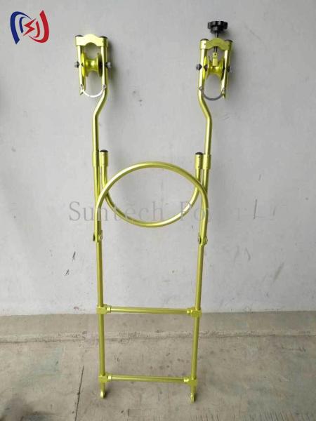 Los trolleys de escaleras de cuerda ajustables para conductores de diversos diámetros