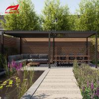 Tejado al aire libre motorizado moderno del patio del patio trasero de aluminio Louvered de la pérgola