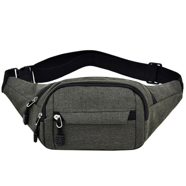 Rpet Water Resistant Waist Pack  Eco Friendly Waist Pouch For Men Women Custom Print
