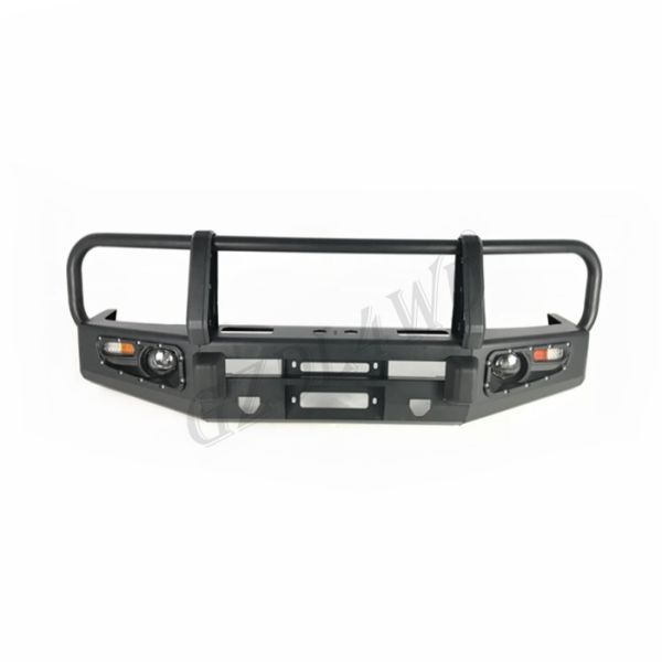 Barra de acero rodada de Bull del parachoques delantero 4x4 para el Toyota Land Cruiser Prado 90 series FJ90