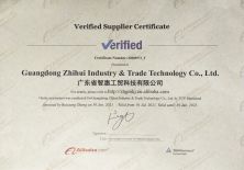Guangdong Zhihui Industry & Trade Technology Co., Ltd. Сертификации