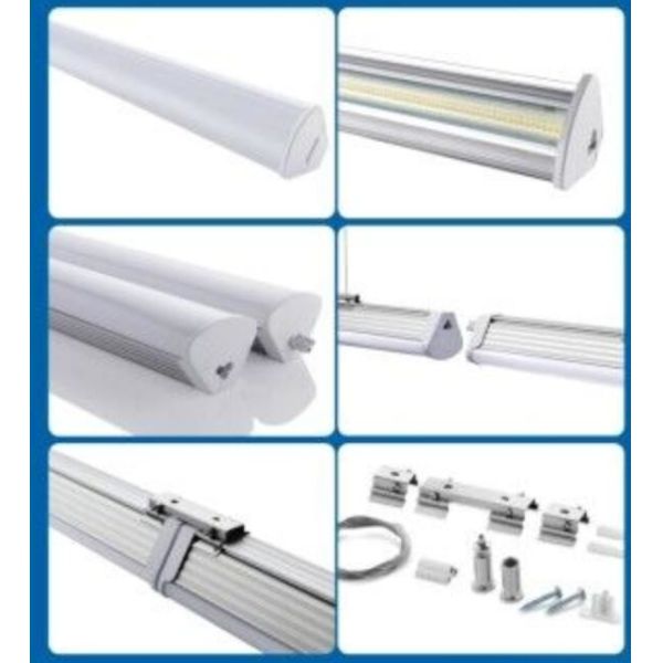 Устойчивое качество светодиодного линейного освещения 2F 20W подвесная осветительная установка подключаемая светодиодная