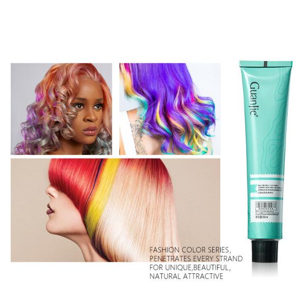 G7 Emerald Green Hair Color Shadow Sample Book Cream for Non-Irritating Hair Dye