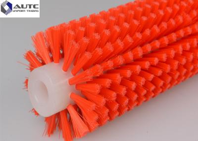 Rolo de nylon da escova de limpeza da espiral da cerda dos PP, OEM industrial das escovas de limpeza