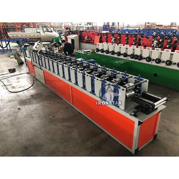 “M Shape Shutter Door Roll Forming Machine Galvanized Steel Door Making Equipment quipment ” ”