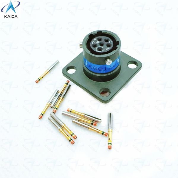 MS27497T08B35SA MIL-DTL-38999 Серия II 500 V 6 Контакты Электрический соединитель Стенный приемник JTPQ00