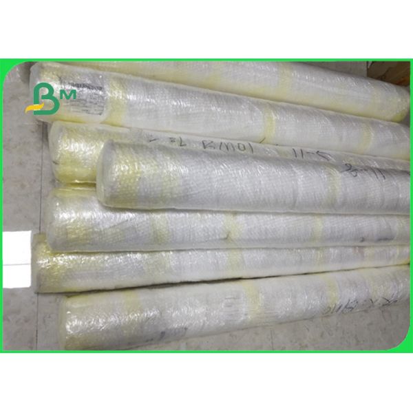 Fibrous Materials Washable Kraft Paper One Side Golden Color Surface Reflective