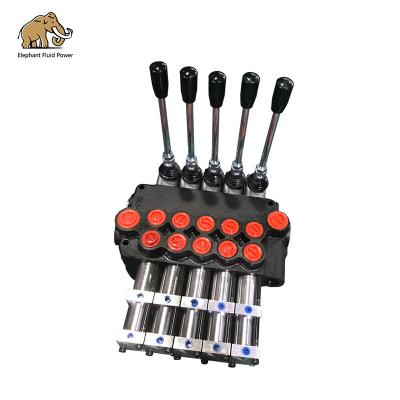 Solenoide hidráulico Monoblock da válvula de controle do carretel P80 5 para a perfuração da água