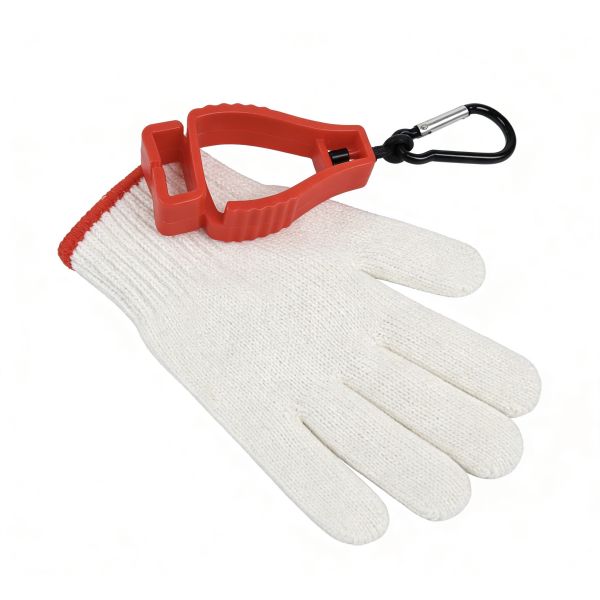 High Quality Glove Holder Industrial Glove Clips with Metal Carabiner Custom Plastic Safety Glove Holder for Construction