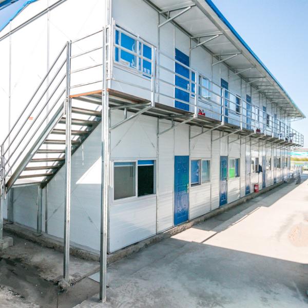 Casa pré-fabricada de 40 pés com fornecimento direto e serviço pós-venda