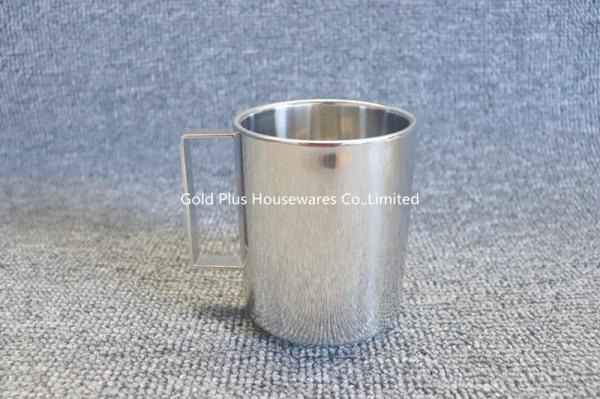 Height 10cm Stainless Steel Coffee Tumbler 400ml for Beer Tea