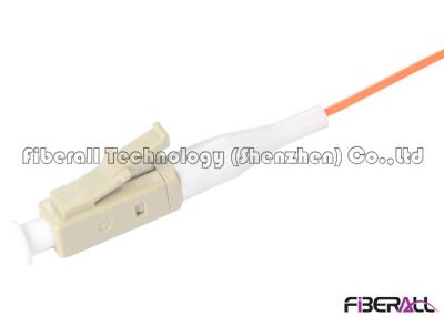 Communication Fiber Optic Pigtail Multimode 0.9mm Cable With LC Beige Connector